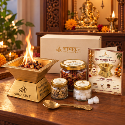 Premium Brass Agnihotra Havan Kund