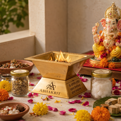Premium Brass Agnihotra Havan Kund