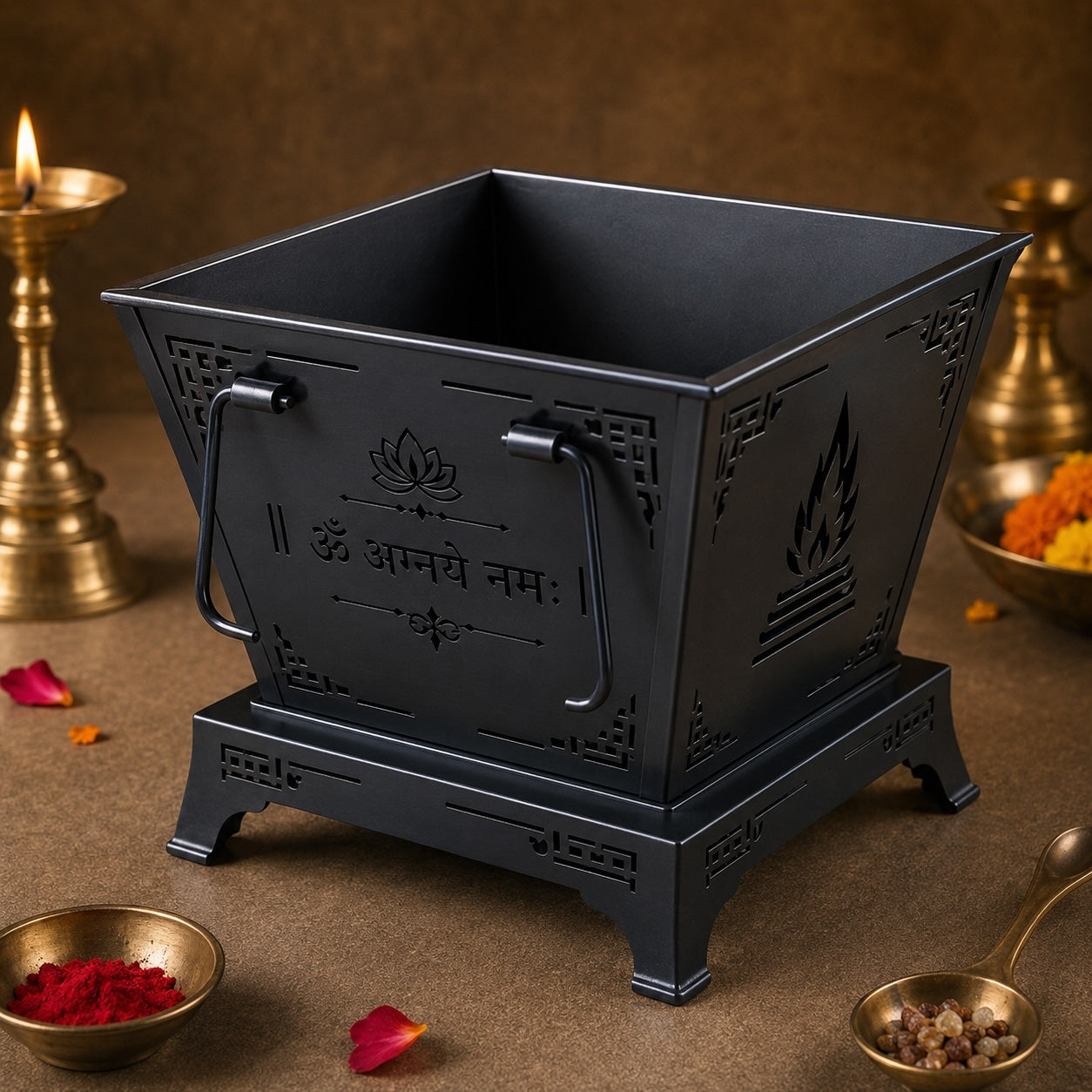 Personalized Iron Havan Kund