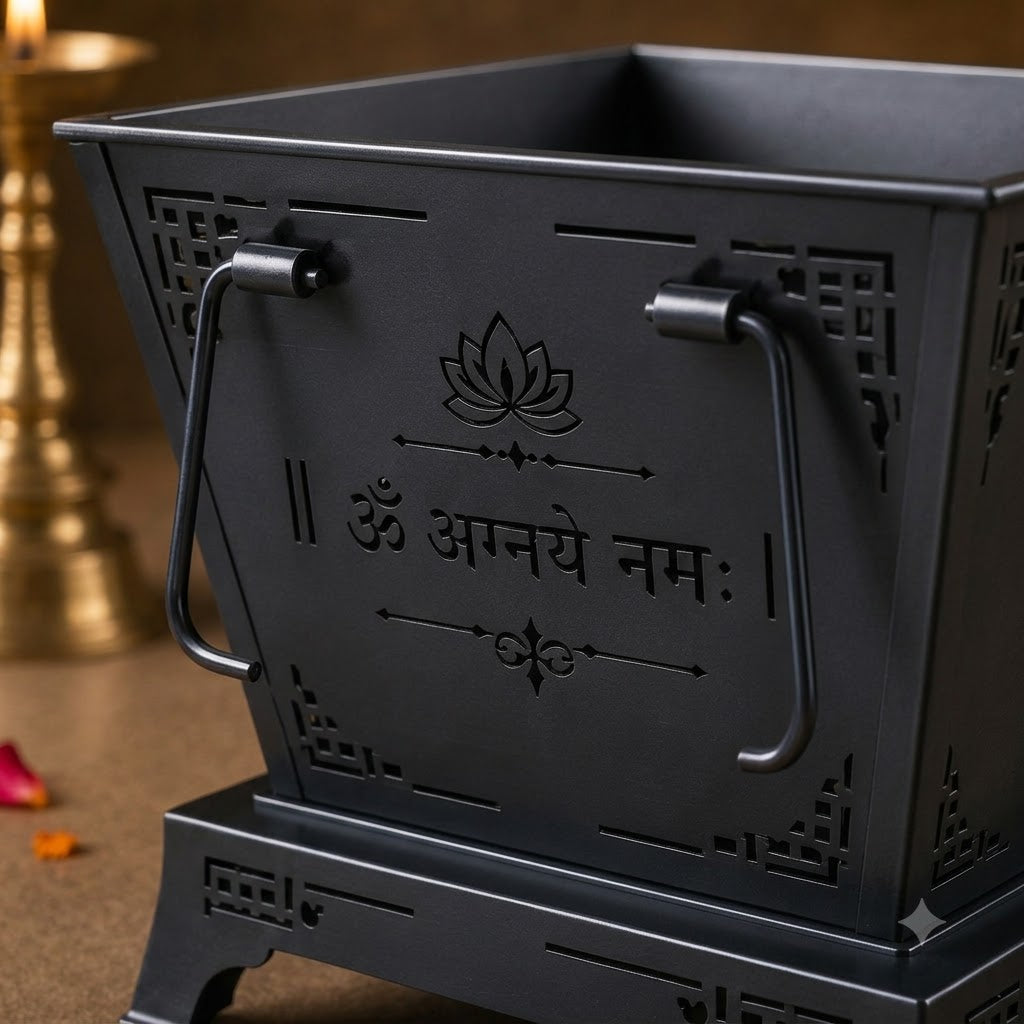 Personalized Iron Havan Kund