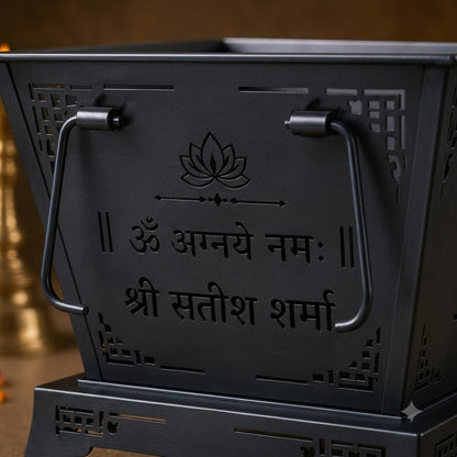 Personalized Iron Havan Kund
