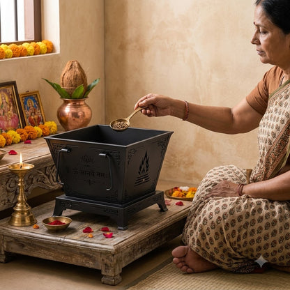 Personalized Iron Havan Kund