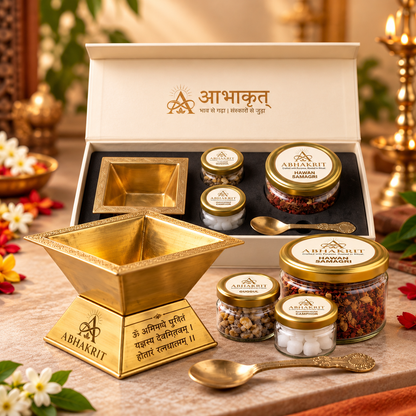 Premium Brass Agnihotra Havan Kund