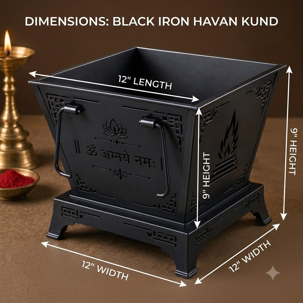 Personalized Iron Havan Kund