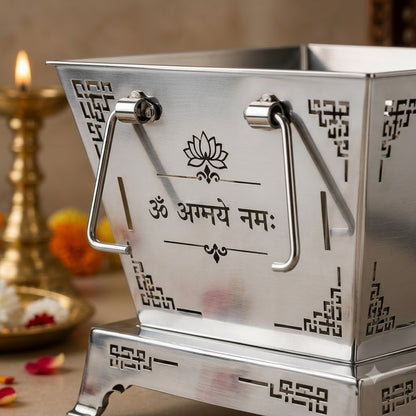 Personalized Stainless Steel Havan Kund